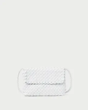Billie White Leather Shoulder Bag