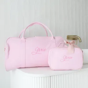 Blush Personalised Bag Set