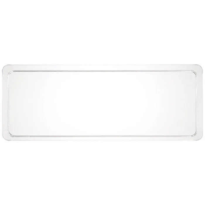 Bulk Clear TrendWare Rectangular Tray (6 per Case)
