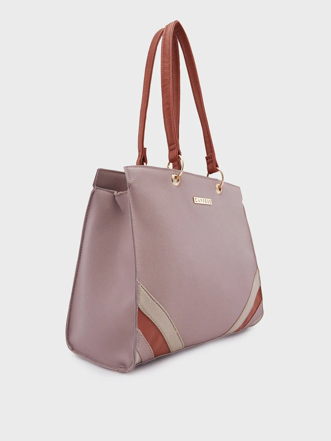Caprese Ember Satchel Medium Pink