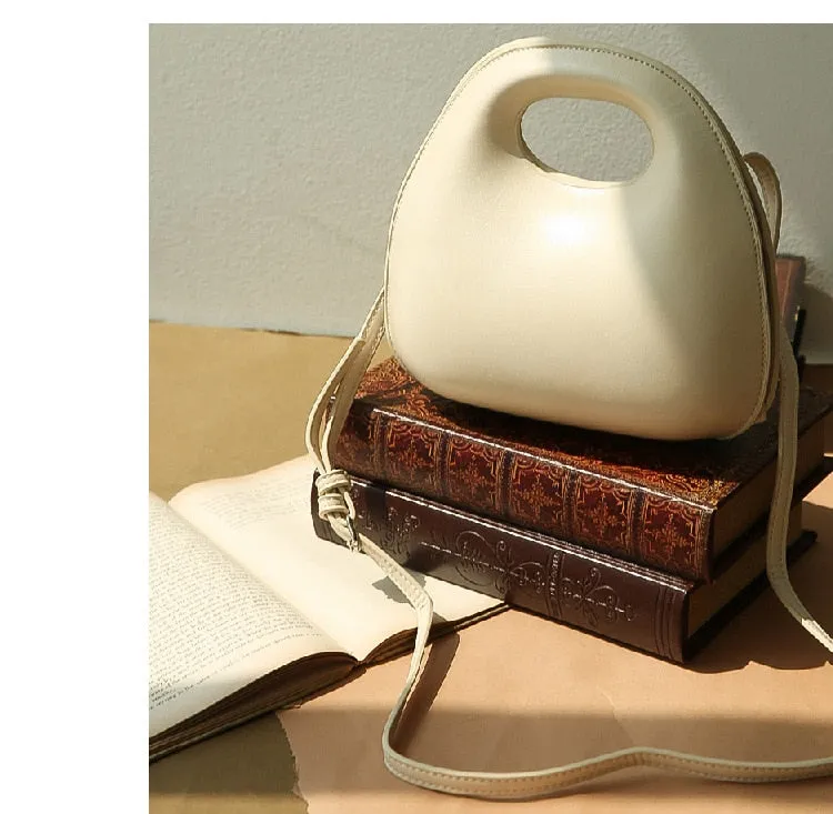 Christmas Gift Cross Body Bag Woman Egg Shape Fashion Small Round Shoulder Bags Student Creative Purses and Handbags Luxury Special Clutch Bag