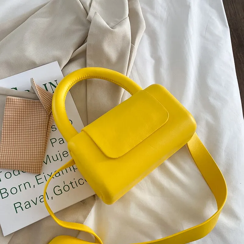 Christmas Gift Mini PU Leather Top Handle Crossbody Bags with Short Handle for Women 2021 Summer Fashion Trends Purses and Handbags Blue Green