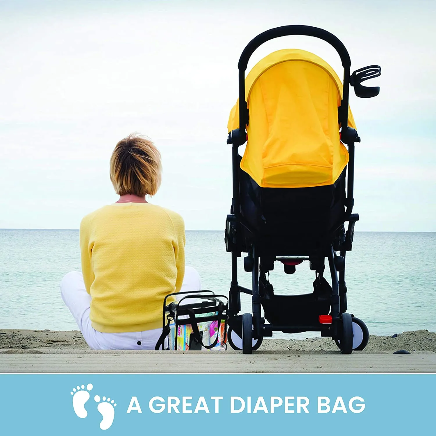 Clear Bag, Stadium Approved With Zipper Closure And Front Pocket, Adjustable Shoulder Strap