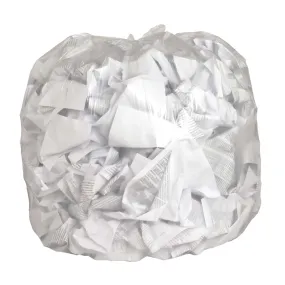Clear Garbage Bags - 35" x 50" - 40-45 Gallon - X-Strong - 100 / Case