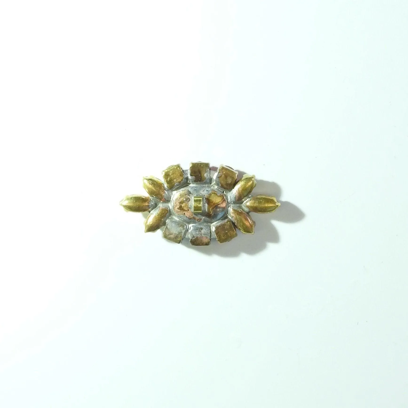 Colorful high quality glass button