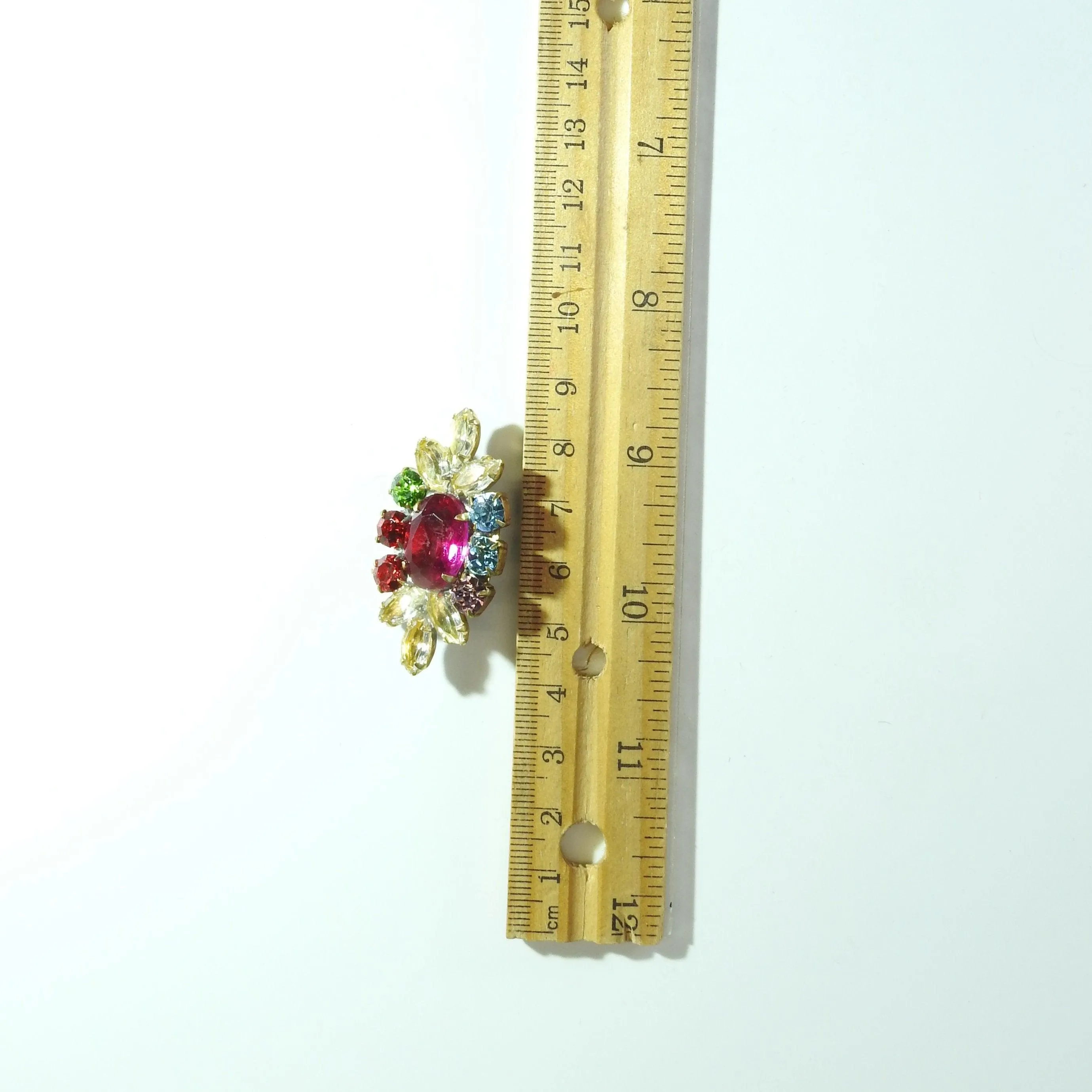 Colorful high quality glass button