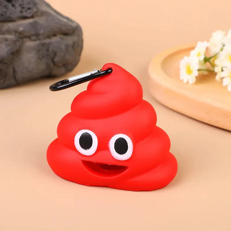 Creative Poop Shaped Pet Waste Bag Dispenser