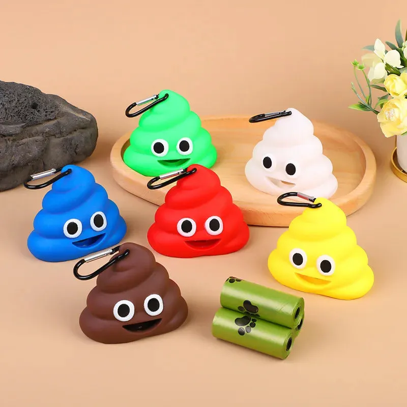 Creative Poop Shaped Pet Waste Bag Dispenser