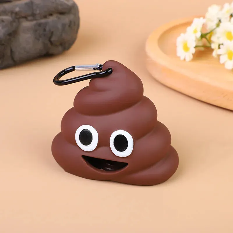 Creative Poop Shaped Pet Waste Bag Dispenser