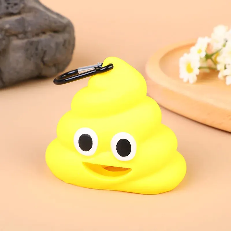 Creative Poop Shaped Pet Waste Bag Dispenser