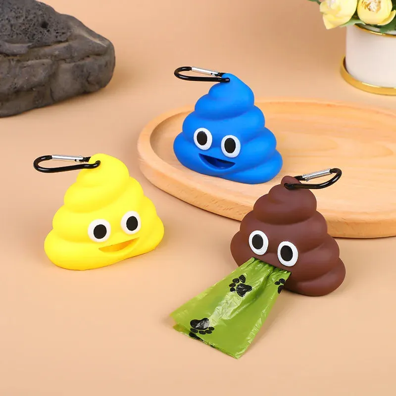 Creative Poop Shaped Pet Waste Bag Dispenser