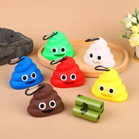 Creative Poop Shaped Pet Waste Bag Dispenser