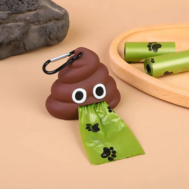 Creative Poop Shaped Pet Waste Bag Dispenser