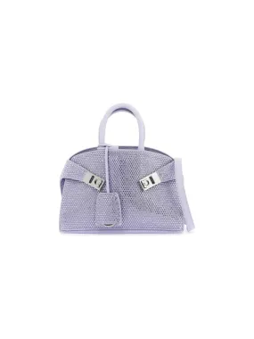 Crystal Hug Textured Handbag