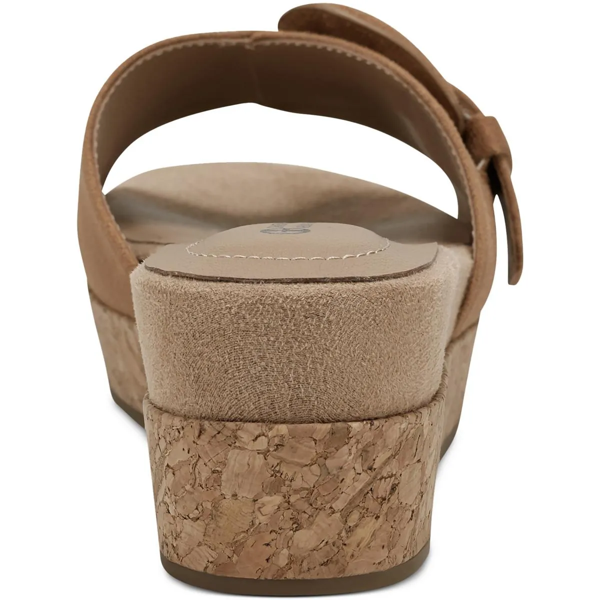 Giani Bernini Womens Ashllyn Faux Suede Cork Wedge Sandals