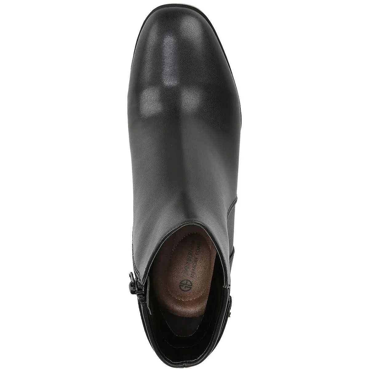 Giani Bernini Womens Trumann Faux Leather Embellished Ankle Boots