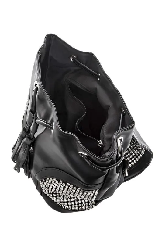 Iconic Rhinestone Convertible Fashion Bag