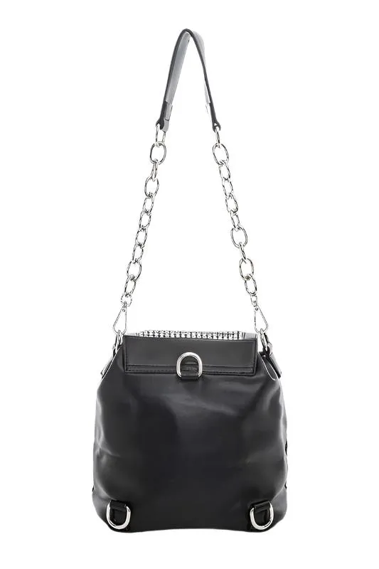 Iconic Rhinestone Convertible Fashion Bag