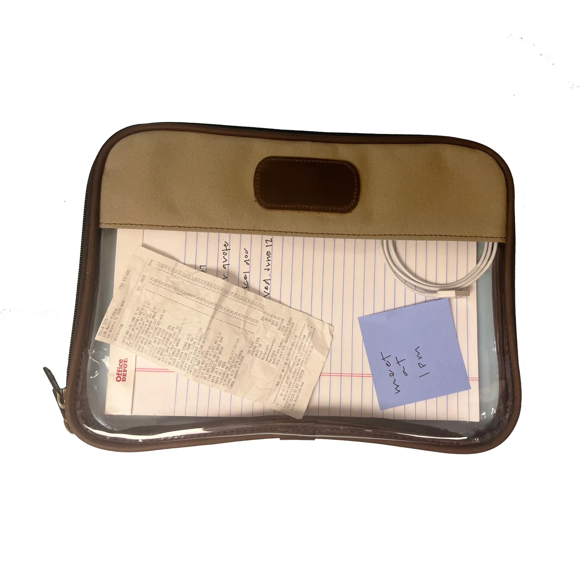 Jon Hart Clear Folio - JH