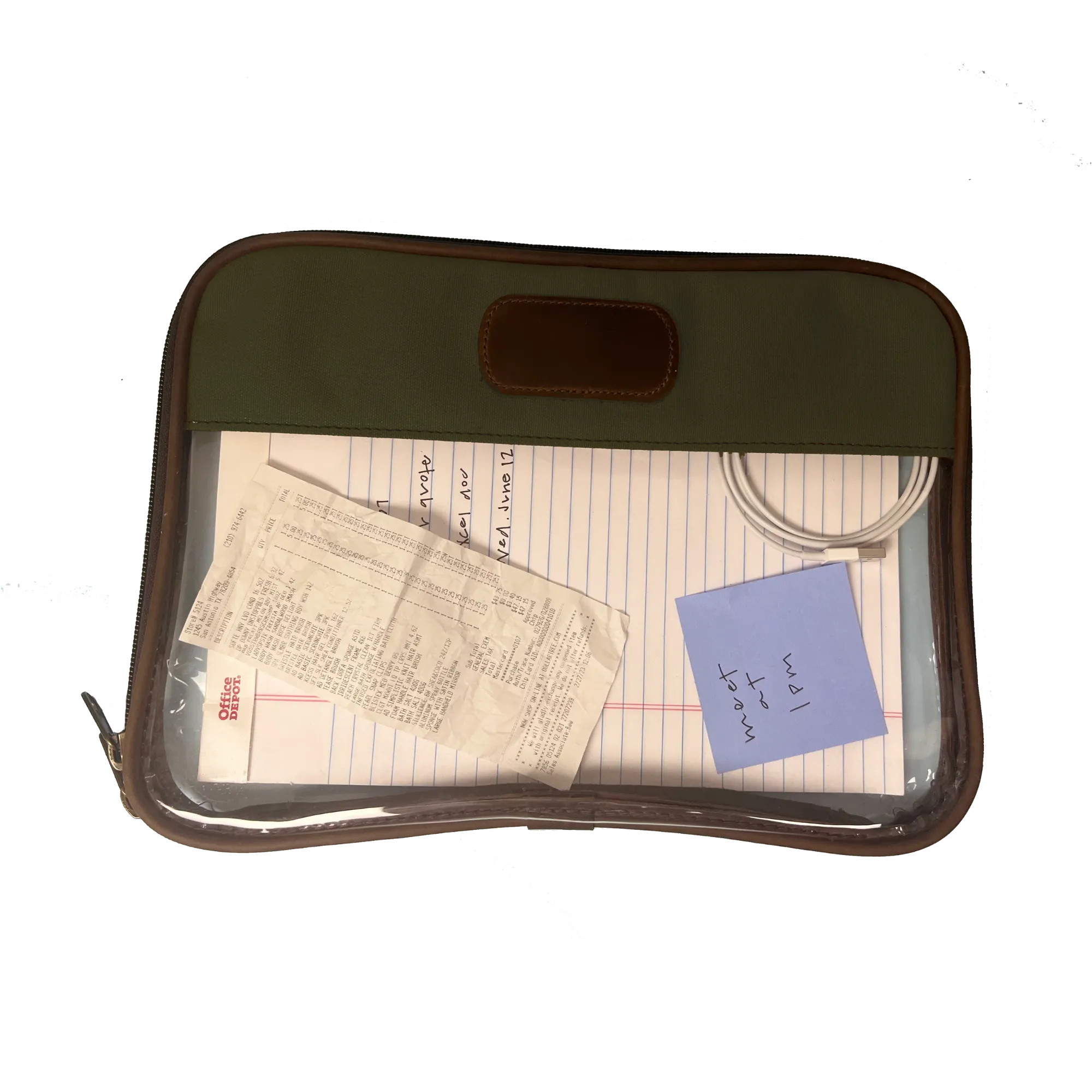 Jon Hart Clear Folio - JH