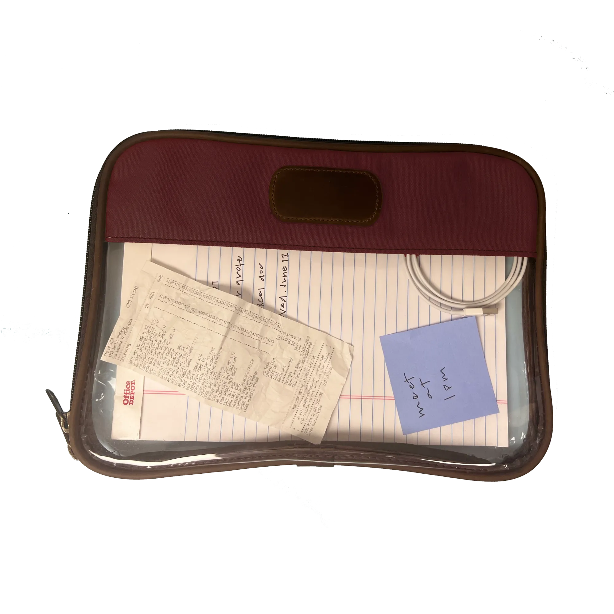 Jon Hart Clear Folio - JH