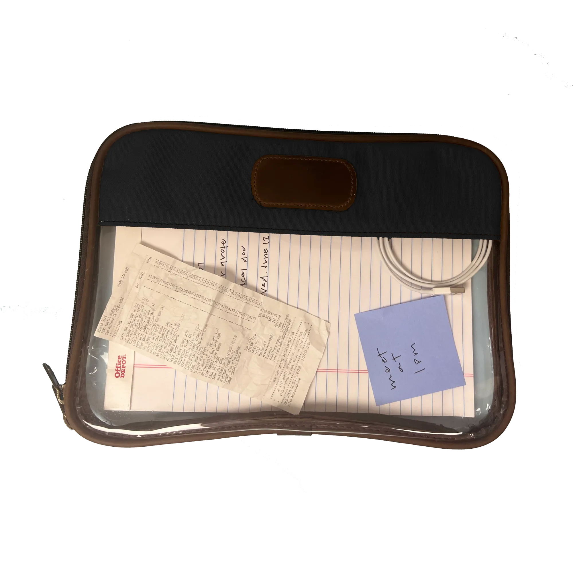 Jon Hart Clear Folio - JH