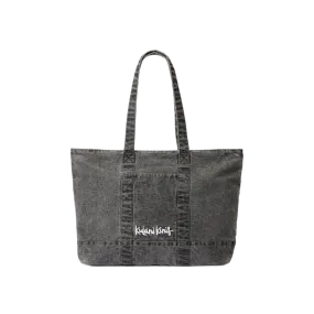 Kulani Kinis Weekender Beach Tote Bag - Black Denim