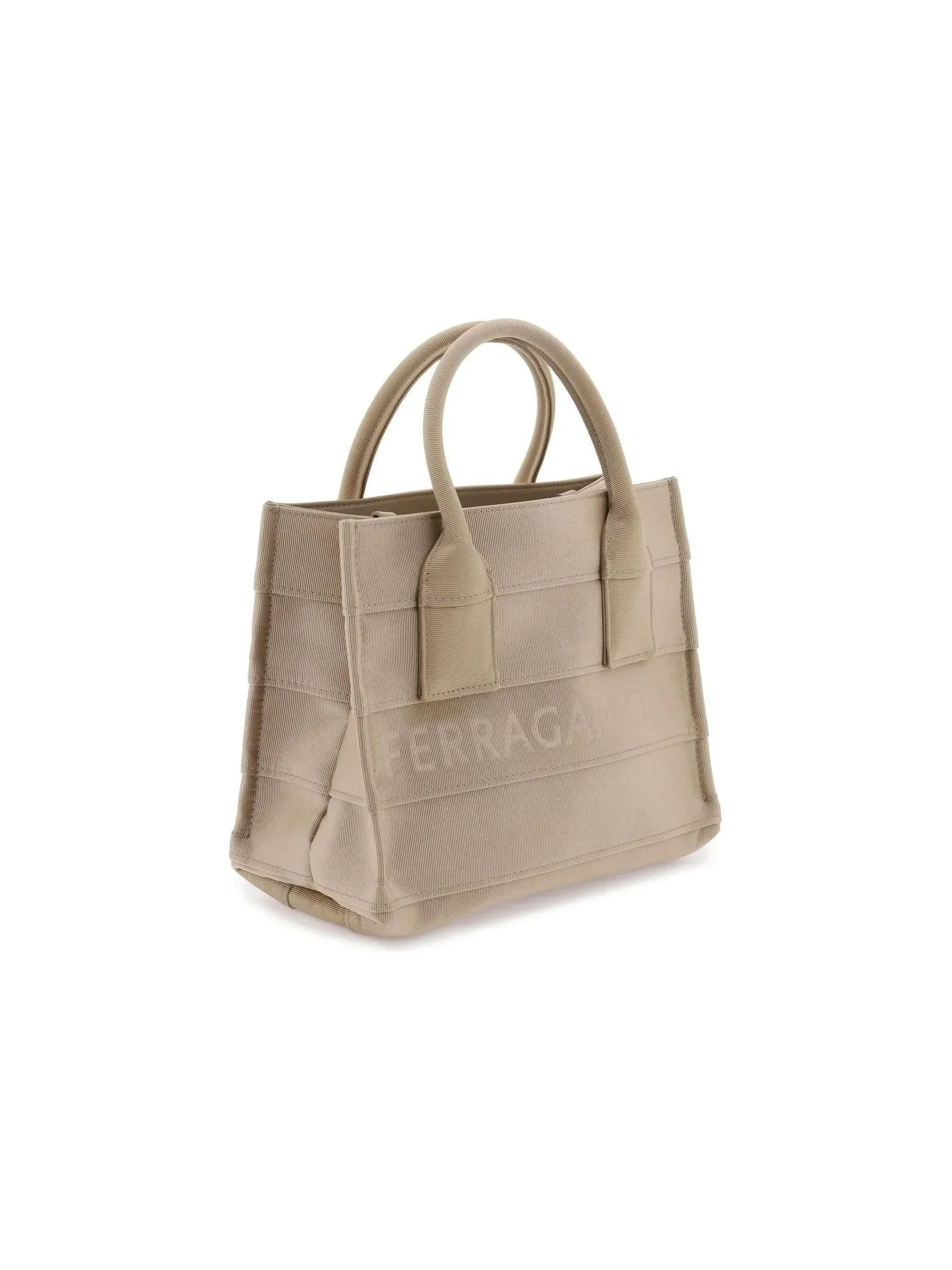 Lettering Logo Canvas Tote Bag
