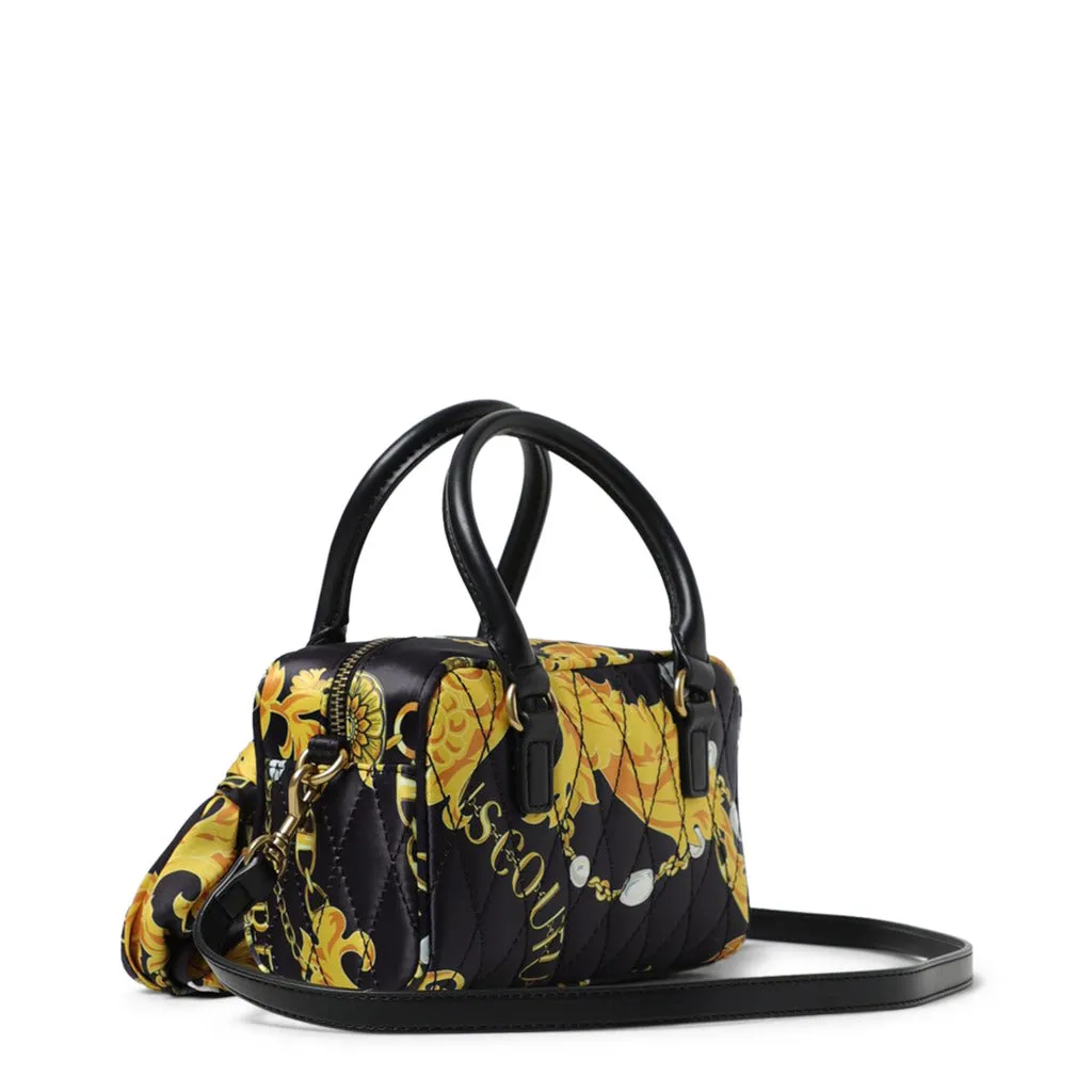 Luxurious Leather Zip-Fastening Handbag for Modern Women