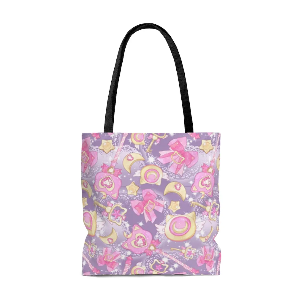 Magical Girl Tote Bag (Purple)