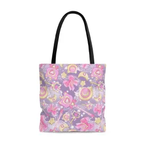 Magical Girl Tote Bag (Purple)