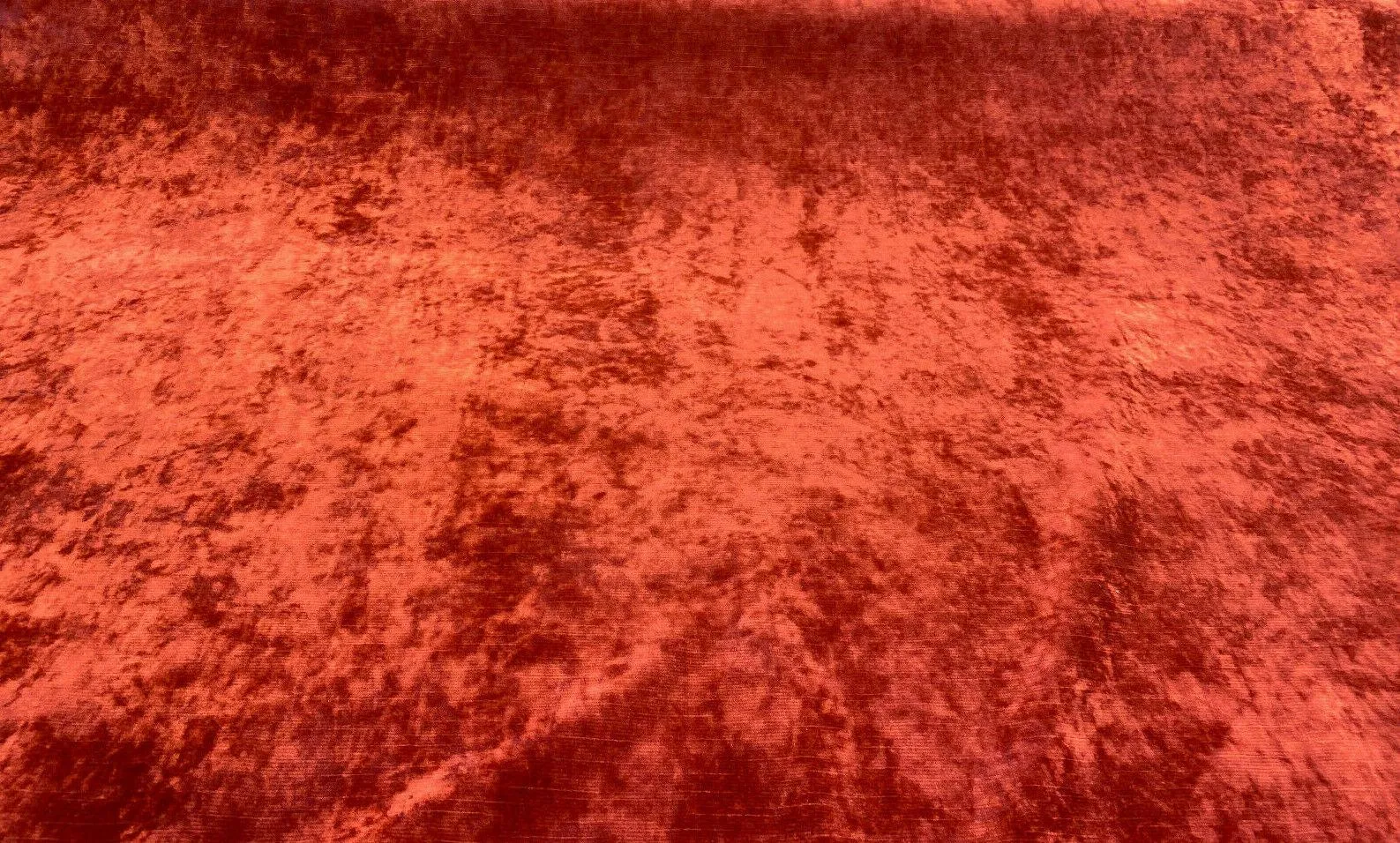 Newbury Velveteen Red Ruby Backed Drapery Upholstery Fabric by the yard