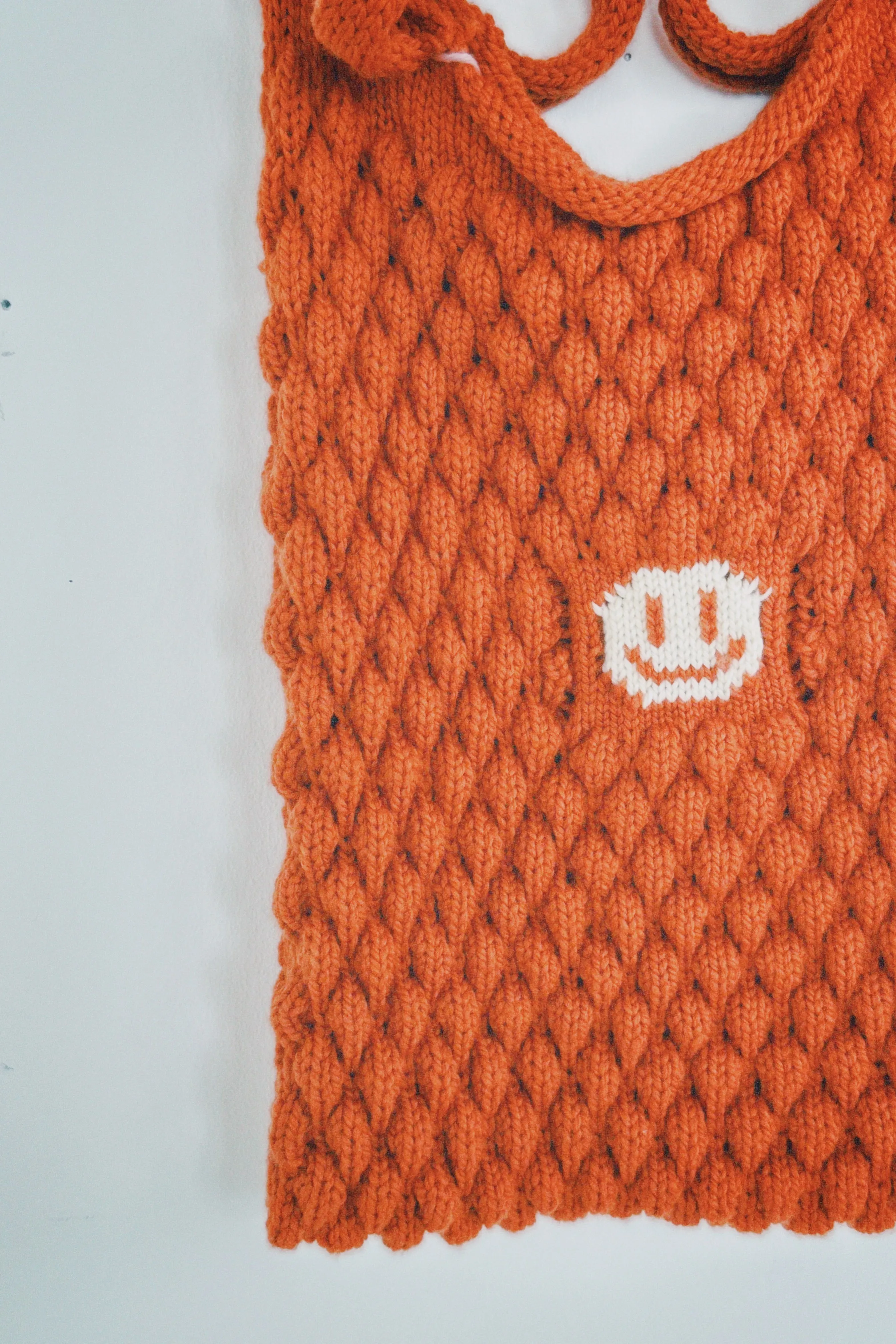 Orange Bee Bubble Tote Bag