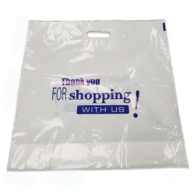 Patch Handle Bag - Thank you for shopping with us - 250/cs