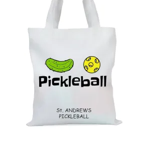 Pickleball Tote bag, Gift for Her, Pickleball Gifts, Sport bag, Pickleball bag, Sport Graphic bag -  Can be personalized