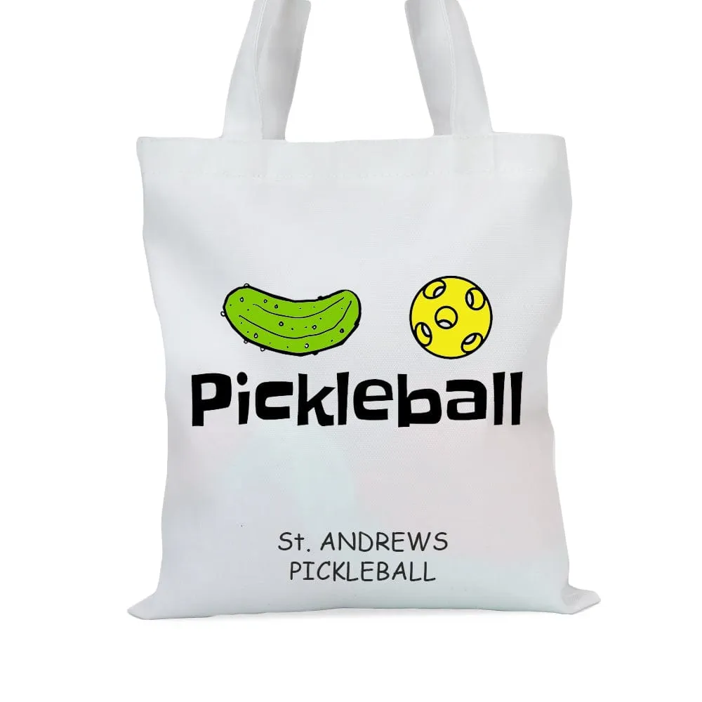 Pickleball Tote bag, Gift for Her, Pickleball Gifts, Sport bag, Pickleball bag, Sport Graphic bag -  Can be personalized