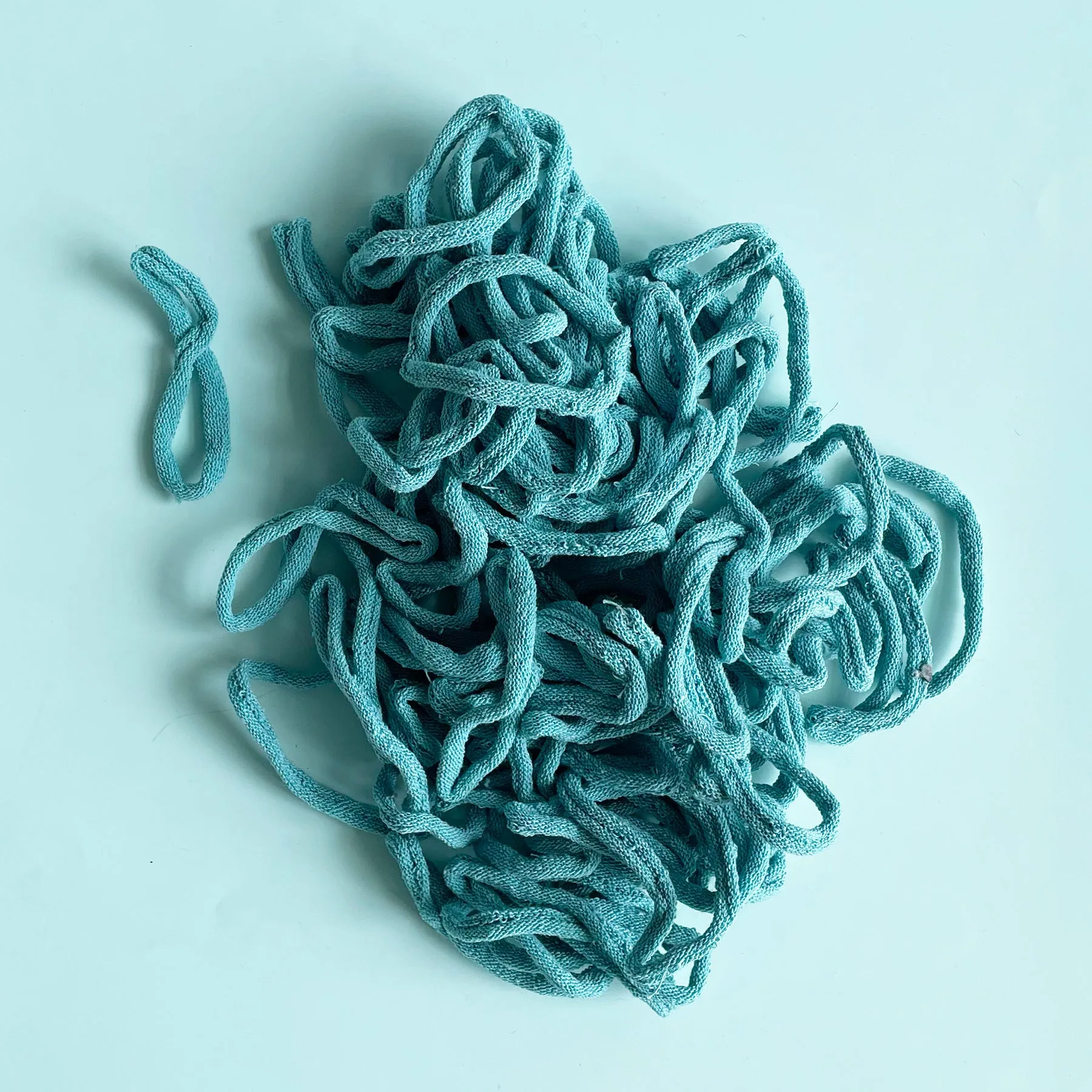 Small Rainbow Potholder Loops
