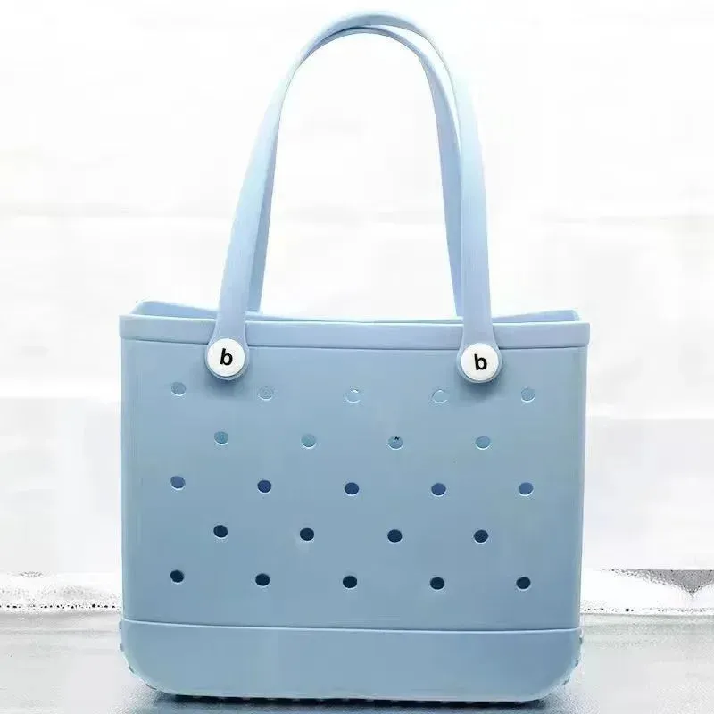 Summer Large Bogg Style Beach Bag Waterproof