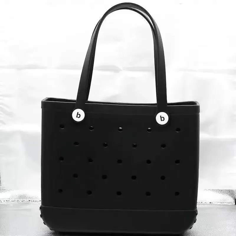 Summer Large Bogg Style Beach Bag Waterproof
