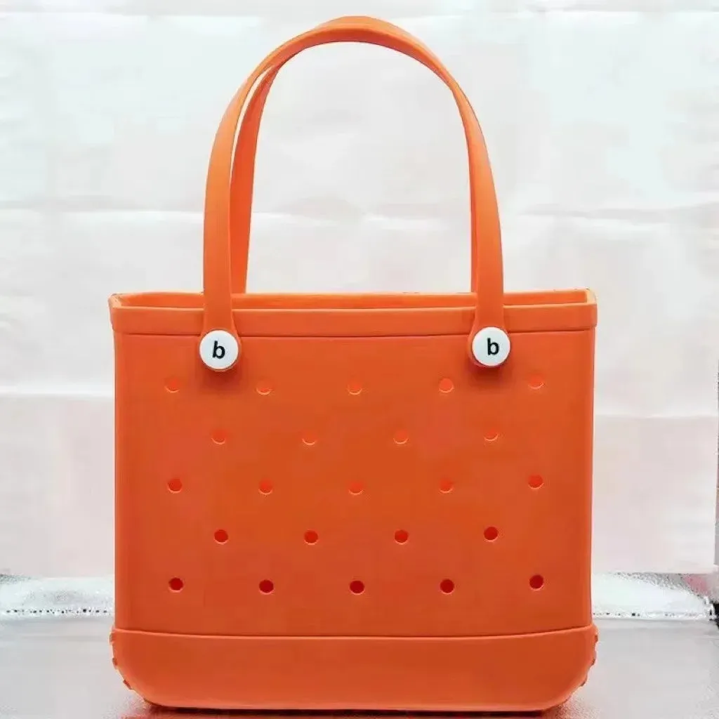 Summer Large Bogg Style Beach Bag Waterproof