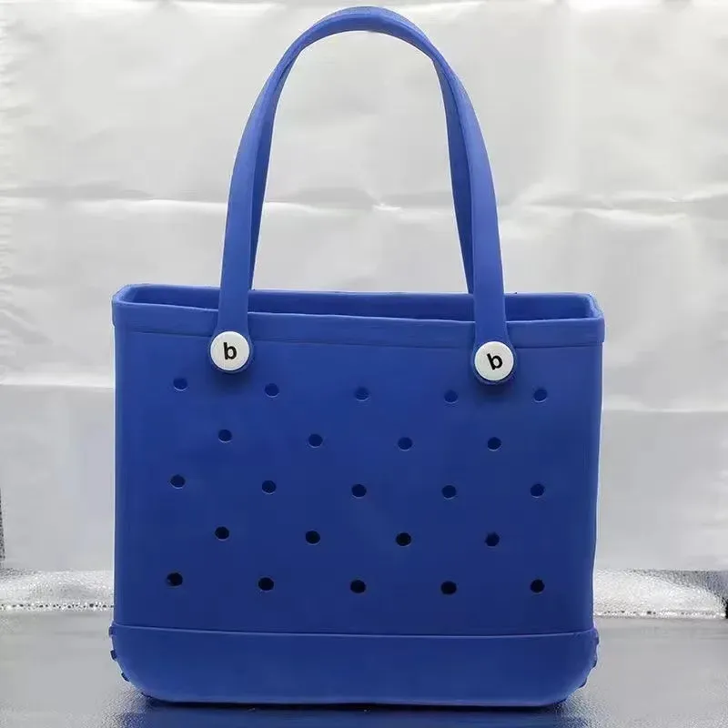 Summer Large Bogg Style Beach Bag Waterproof