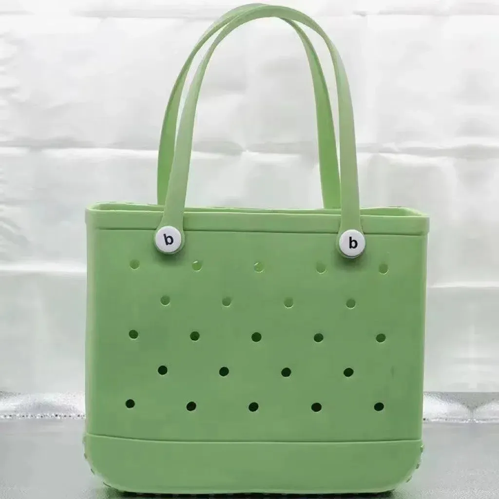 Summer Large Bogg Style Beach Bag Waterproof