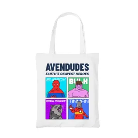 Superheroes Tote Bag - Avendudes
