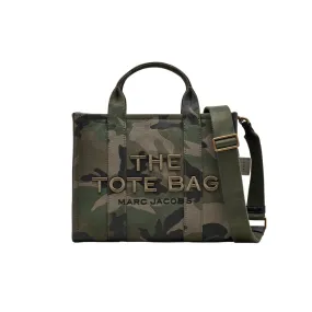 THE CAMO JACQUARD MEDIUM TOTE BAG