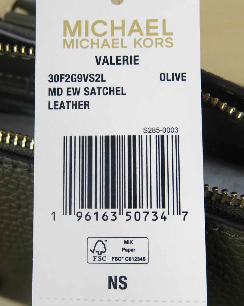 Valerie Medium Pebbled Leather Satchel