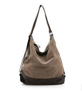 Vintage Canvas Women Hobo, shoulder tote Bag