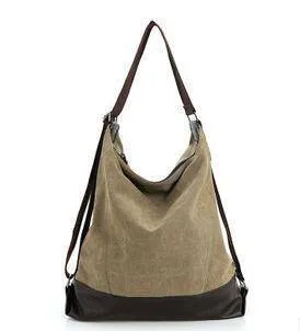 Vintage Canvas Women Hobo, shoulder tote Bag