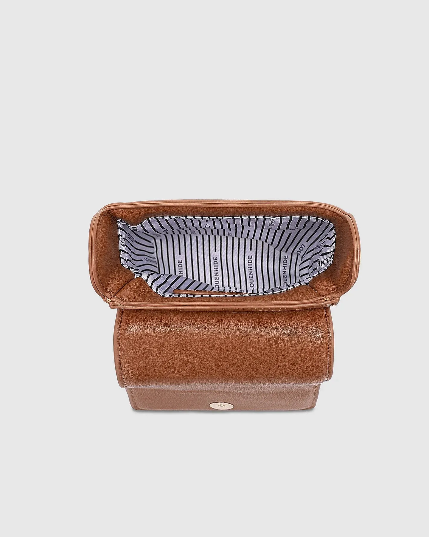YOKO CANVAS PHONE BAG TAN